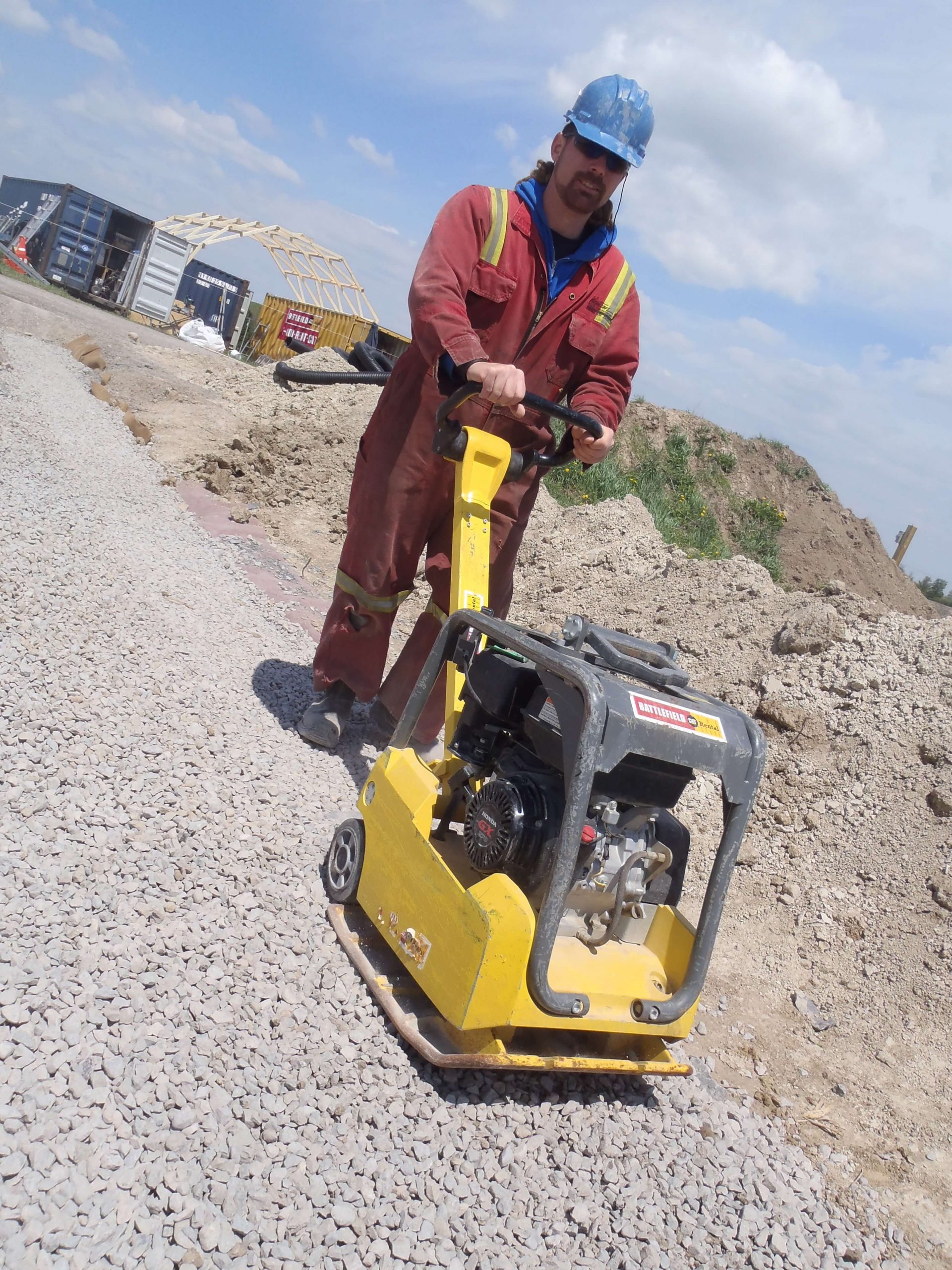 Making a Rubble Trench Foundation