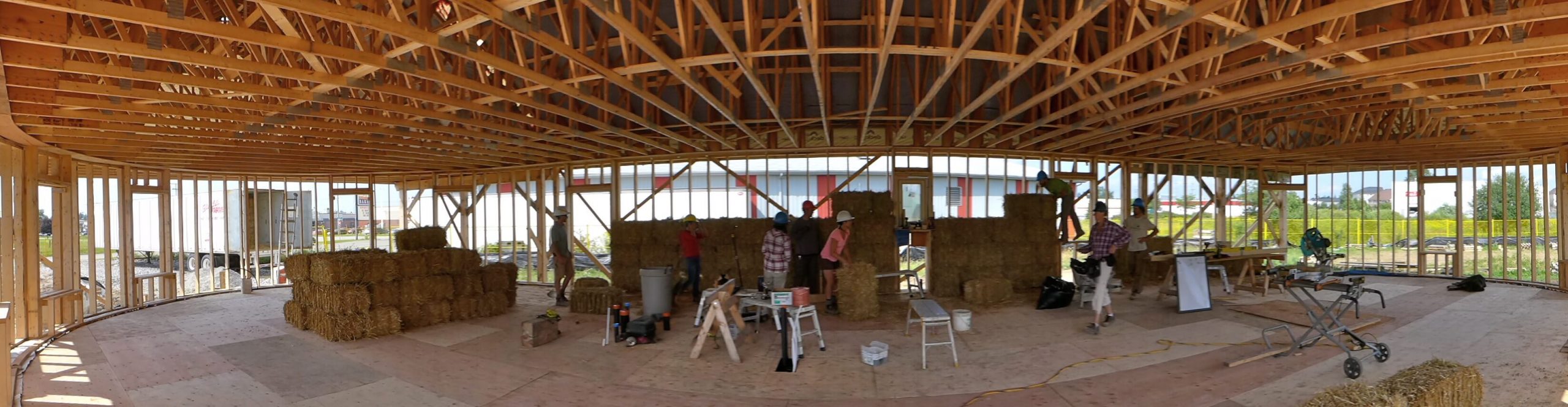 Framing systems for teachers’ union office