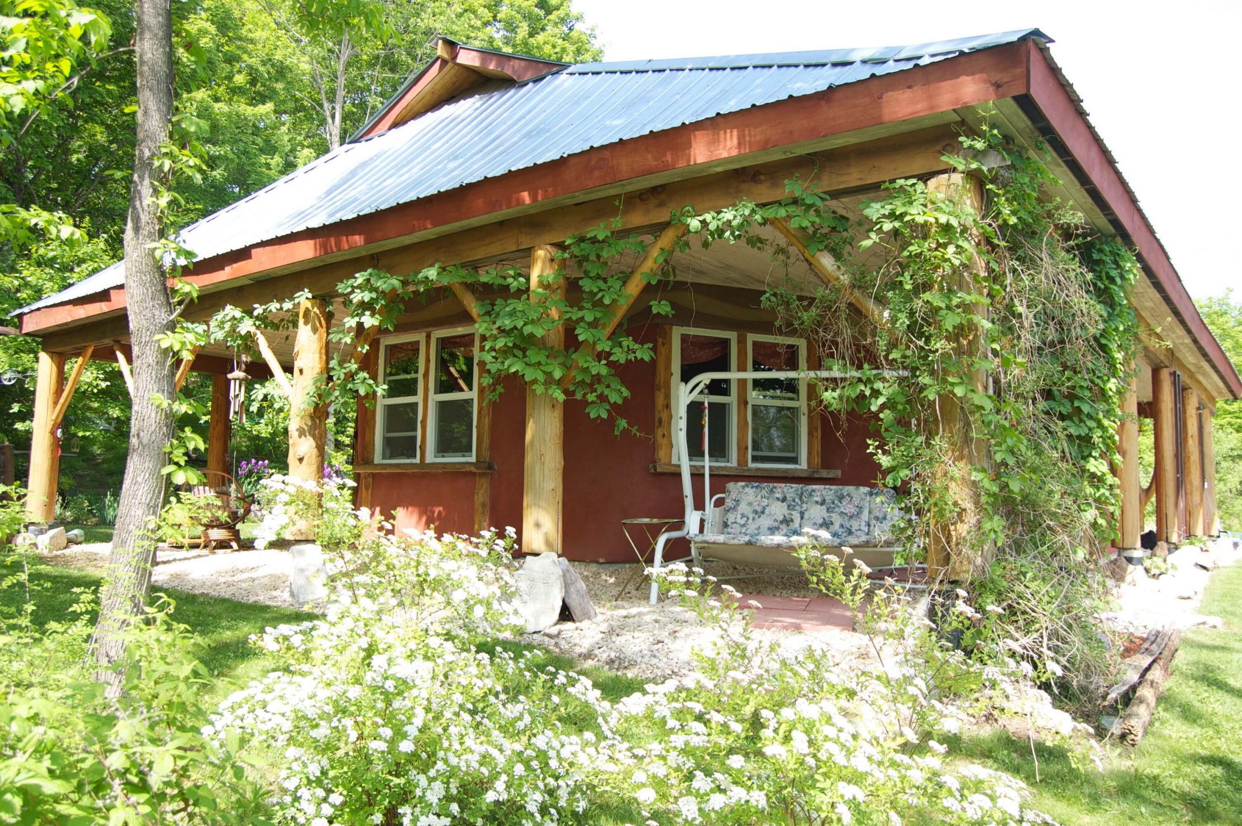 Repairing Clay Plaster (with toilet paper?…)