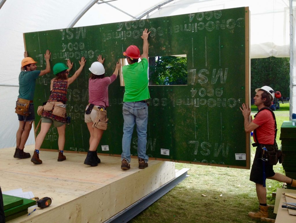 Prefabricated wall panel