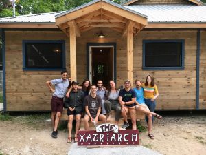 Group of student homebuilders
