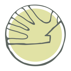 Icon with house and hand image that reflects Endeavour logo